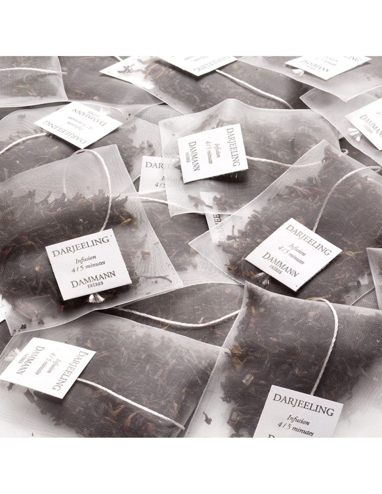 Dammann Frères Darjeeling black tea - 50 cristal teabags - picture 2 Dammann Frères Darjeeling black tea - 50 cristal teabags - picture 2