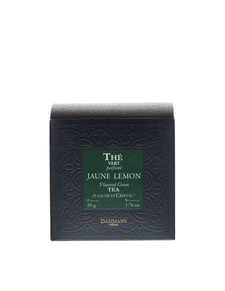 Dammann Frères Tè Jaune Lemon verde aromatizzato in sacchetti cristal - immagine 1 Dammann Frères Tè Jaune Lemon verde aromatizzato in sacchetti cristal - immagine 1