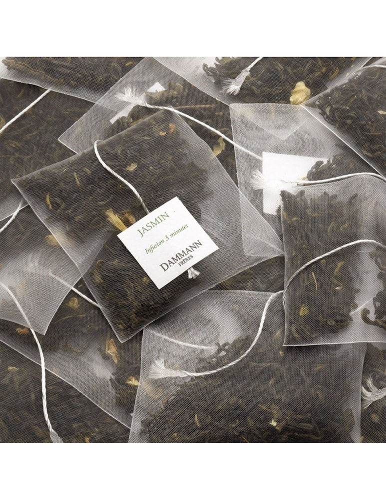 Dammann Frères Jasmin green tea - 25 cristal teabags - picture 2 Dammann Frères Jasmin green tea - 25 cristal teabags - picture 2