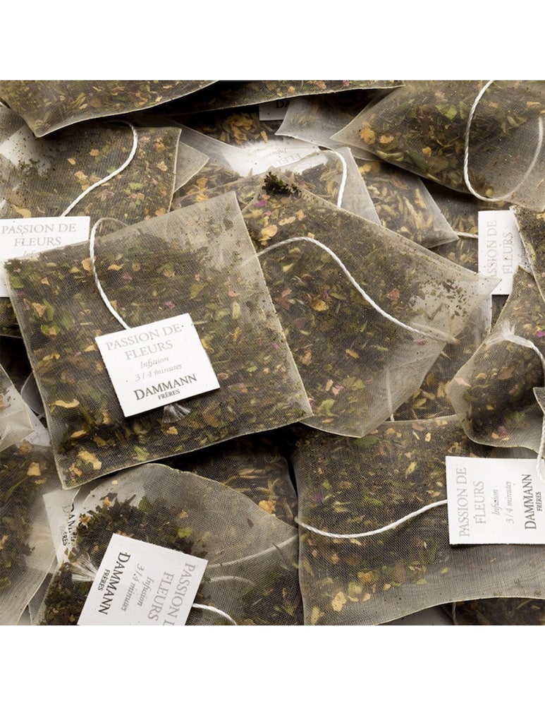 rinascente Dammann Frères Tè bianco Passion de Fleurs - 25 sacchetti di cristallo