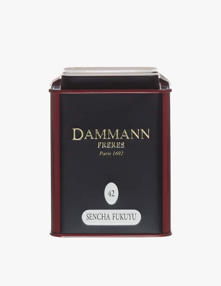 Dammann Frères Sencha Fukuiu green tea tin 100 g. - picture 1 Dammann Frères Sencha Fukuiu green tea tin 100 g. - picture 1