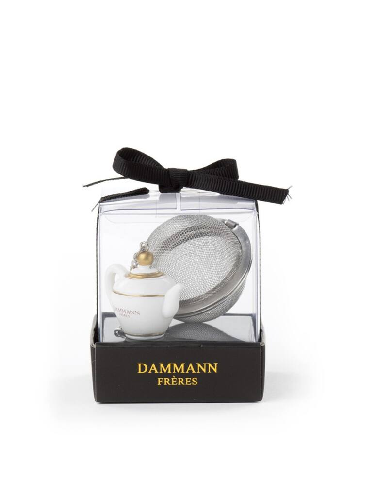 rinascente Dammann Frères Coffret Lontaine tea gift set - 3 cans and infuser