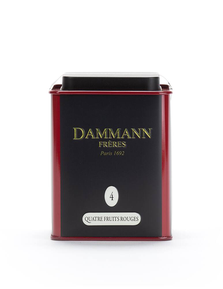 Dammann Frères Tin Quatre Fruits Rouges tea - picture 1 Dammann Frères Tin Quatre Fruits Rouges tea - picture 1