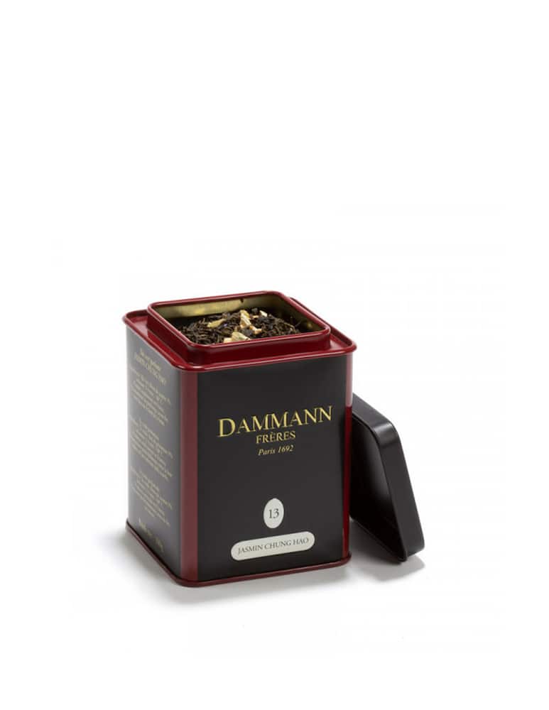 Dammann Frères Tè Jasmin Chung Hao verde aromatizzato in lattina - immagine 1