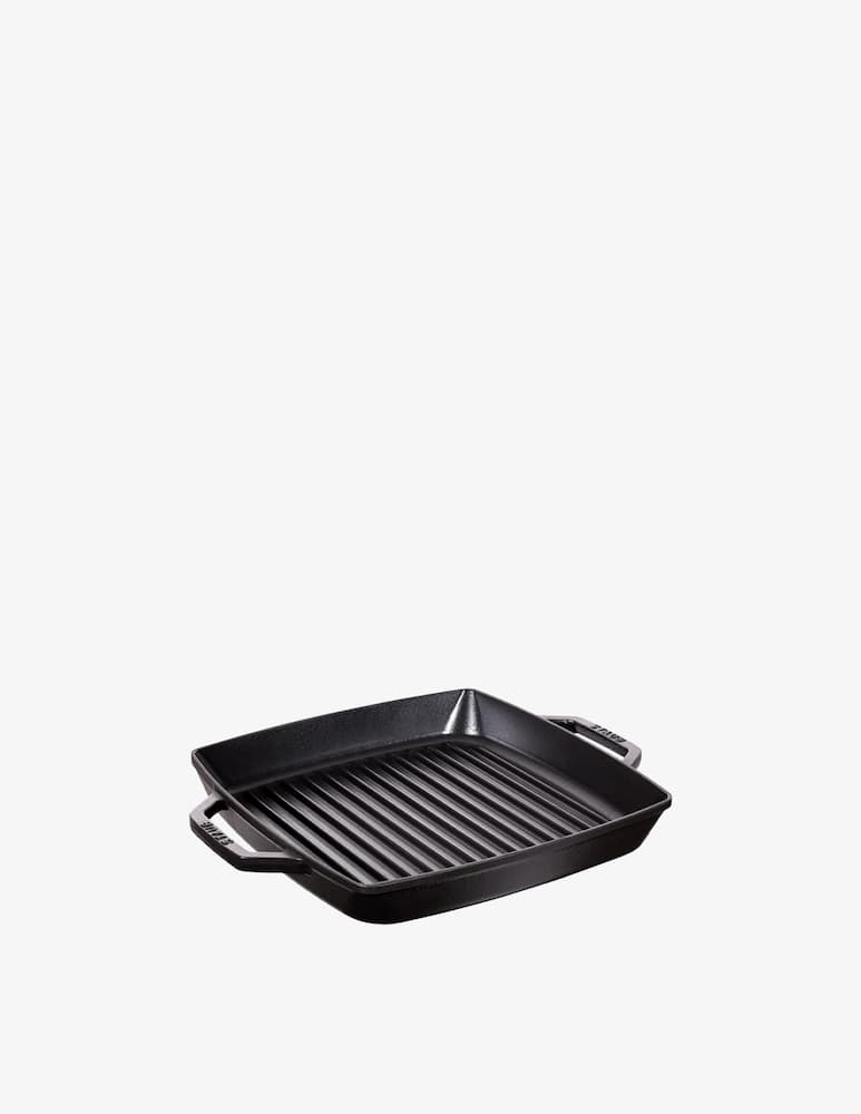 Staub Grill pan 28x28 cm black - picture 1 Staub Grill pan 28x28 cm black - picture 1