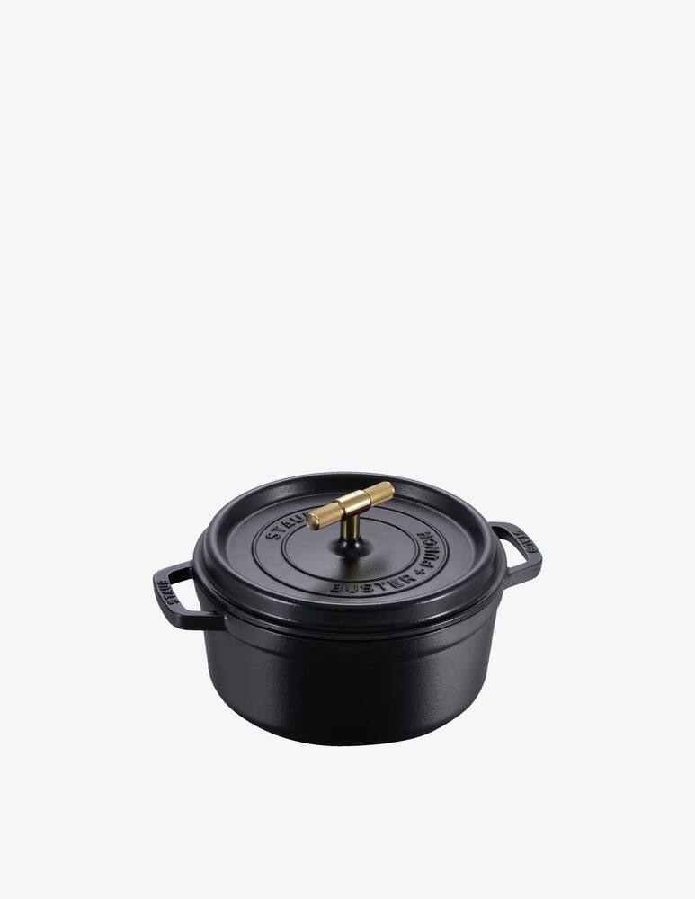 rinascente Staub Buster & Punch Cocotte Black 24cm