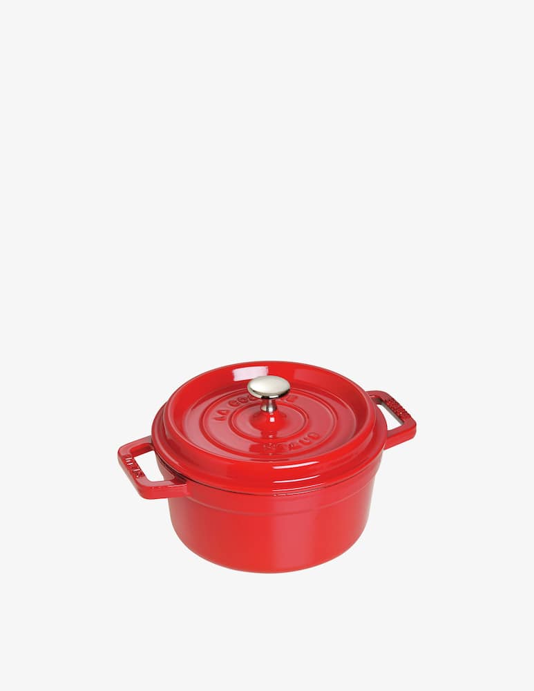rinascente Staub Cocotte Round 22 cm Red