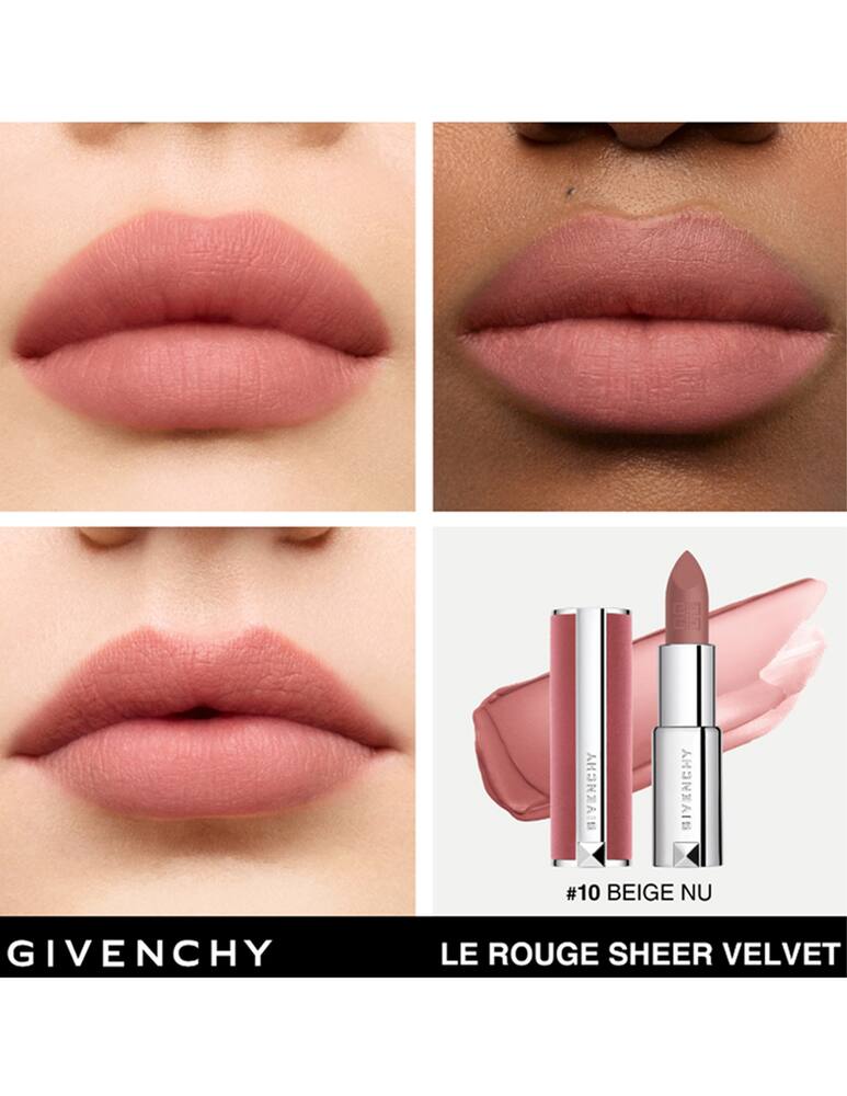 rinascente Givenchy Le Rouge Sheer Velvet