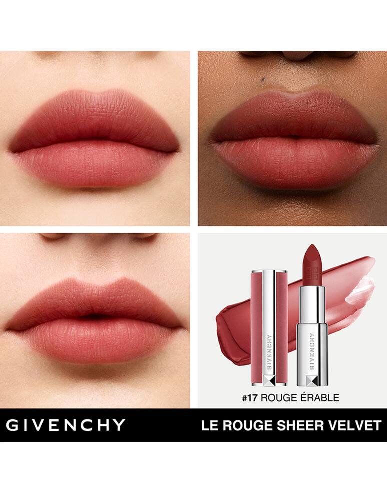 rinascente Givenchy Le Rouge Sheer Velvet