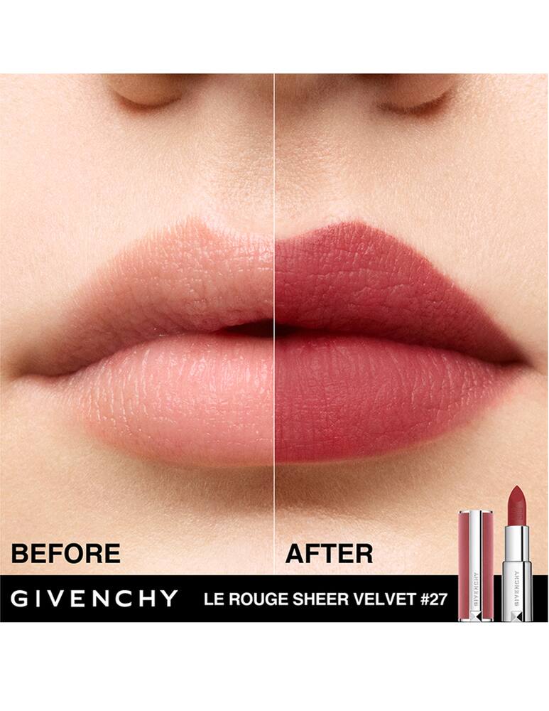 rinascente Givenchy Le Rouge Sheer Velvet
