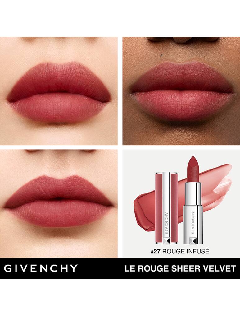 rinascente Givenchy Le Rouge Sheer Velvet
