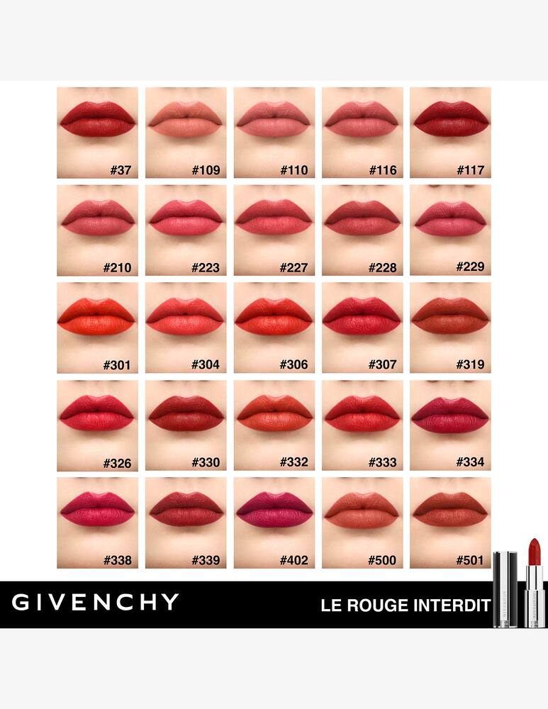 rinascente Givenchy Le Rouge Interdit Intense Silk