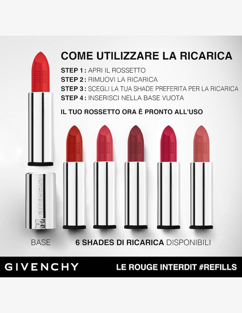 rinascente Givenchy Le Rouge Interdit Intense Silk