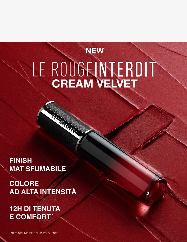 rinascente Givenchy Le Rouge Interdit Cream Velvet