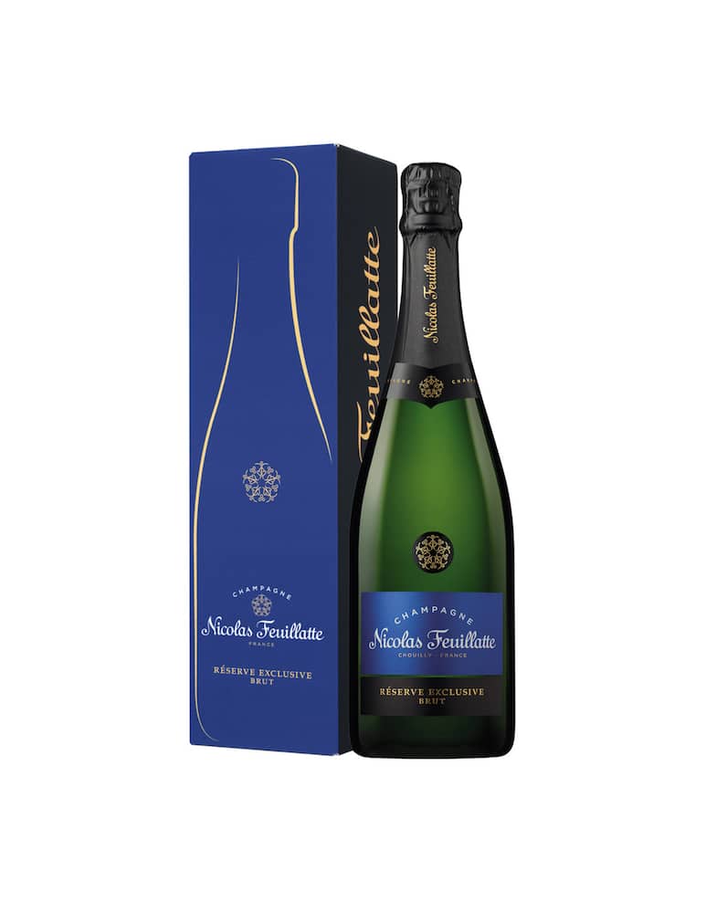 Nicolas Feuillatte Champagne AOC Réserve Exclusive Brut astucciato - immagine 1 Nicolas Feuillatte Champagne AOC Réserve Exclusive Brut astucciato - immagine 1