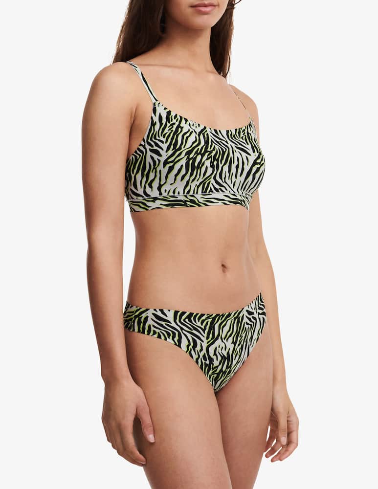 rinascente Chantelle Slip a stampa animalier