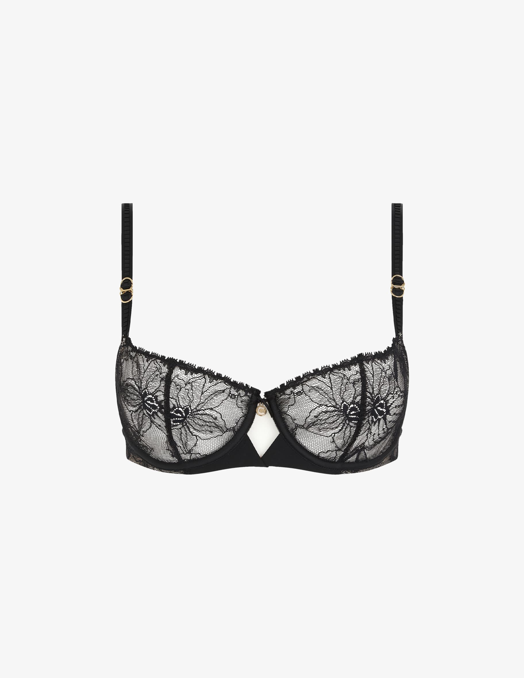 Reggiseno Con Ferretto Minimizer Chantelle Magnifique – Coppe Modellate In Tessuto Jacquard, Spalline Regolabili, Comfort E Eleganza - 3