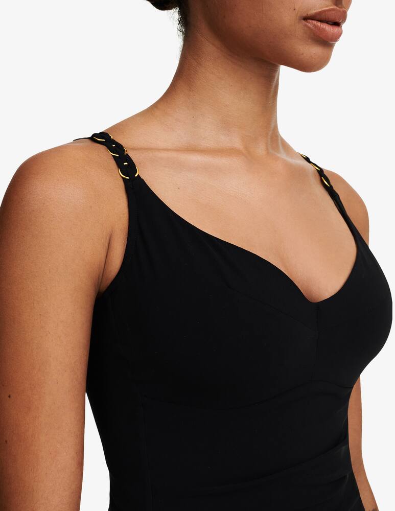 rinascente Chantelle Enveloping underwired one-piece swimsuit