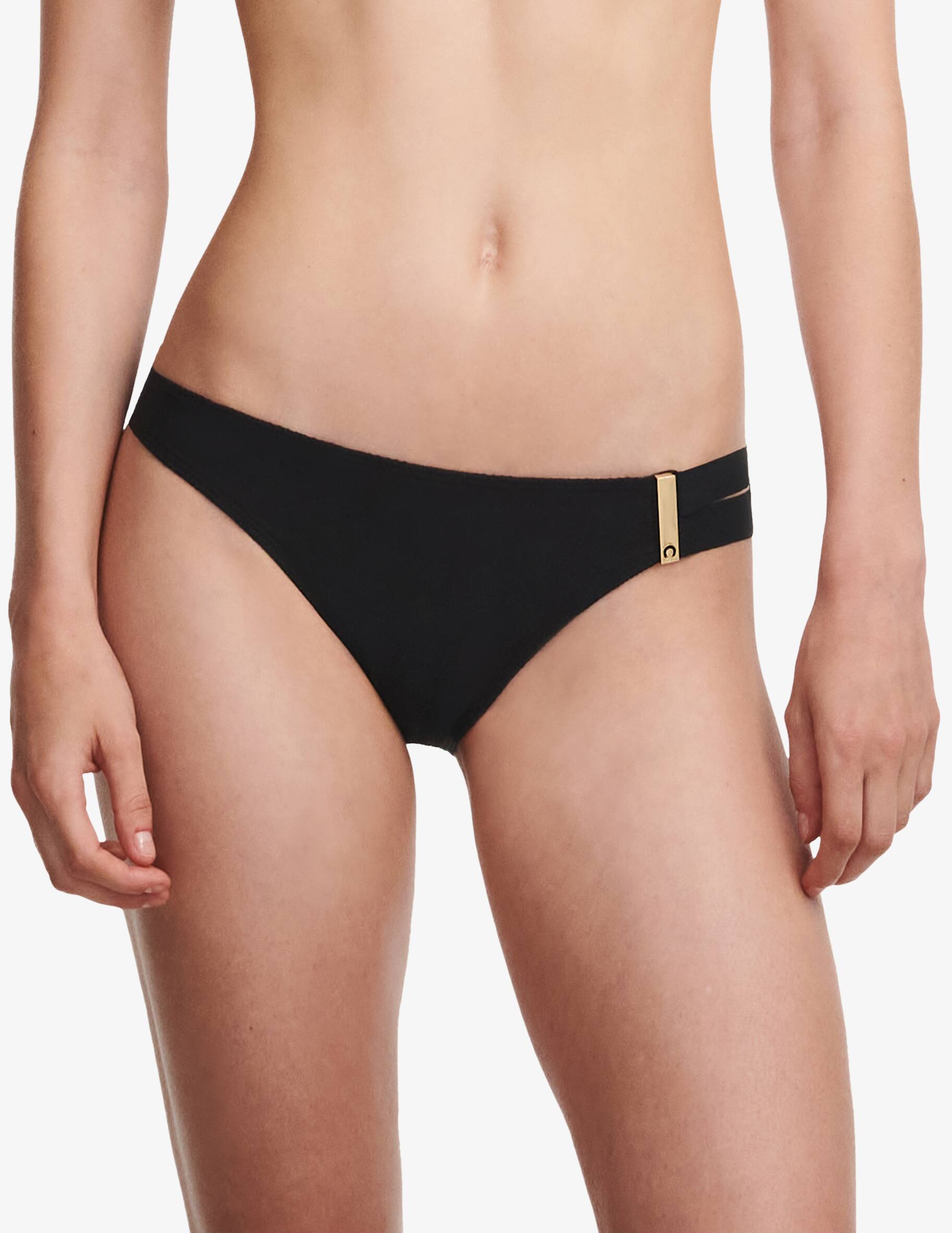 Chantelle Swimwear - Escape Covering Underwired Bikini Top Black