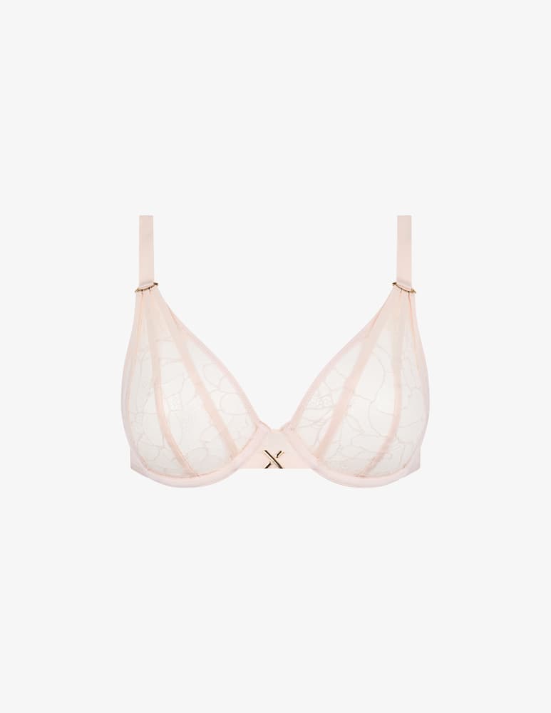 rinascente Chantelle Underwired bra with deep neckline