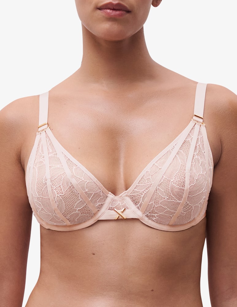 rinascente Chantelle Underwired bra with deep neckline