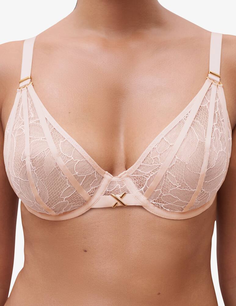 rinascente Chantelle Underwired bra with deep neckline