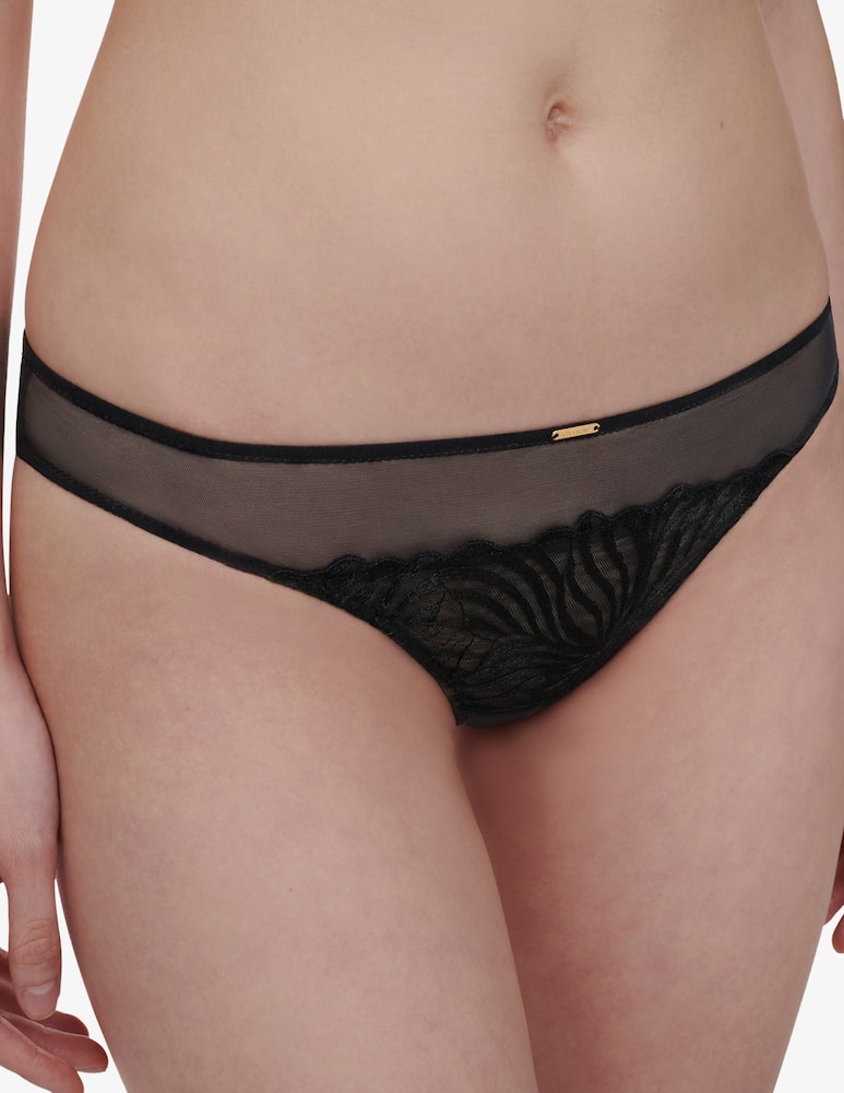 Chantelle Sheer lace tanga briefs - picture 4 Chantelle Sheer lace tanga briefs - picture 4