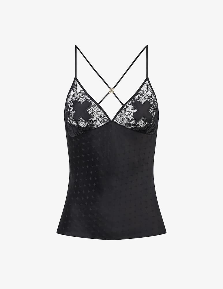 rinascente Chantelle Lace detail camisole