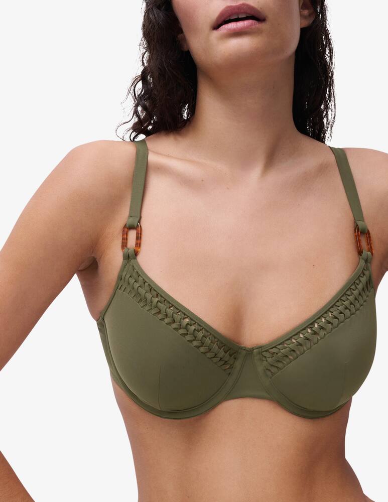 rinascente Chantelle Top bikini avvolgente con ferretto