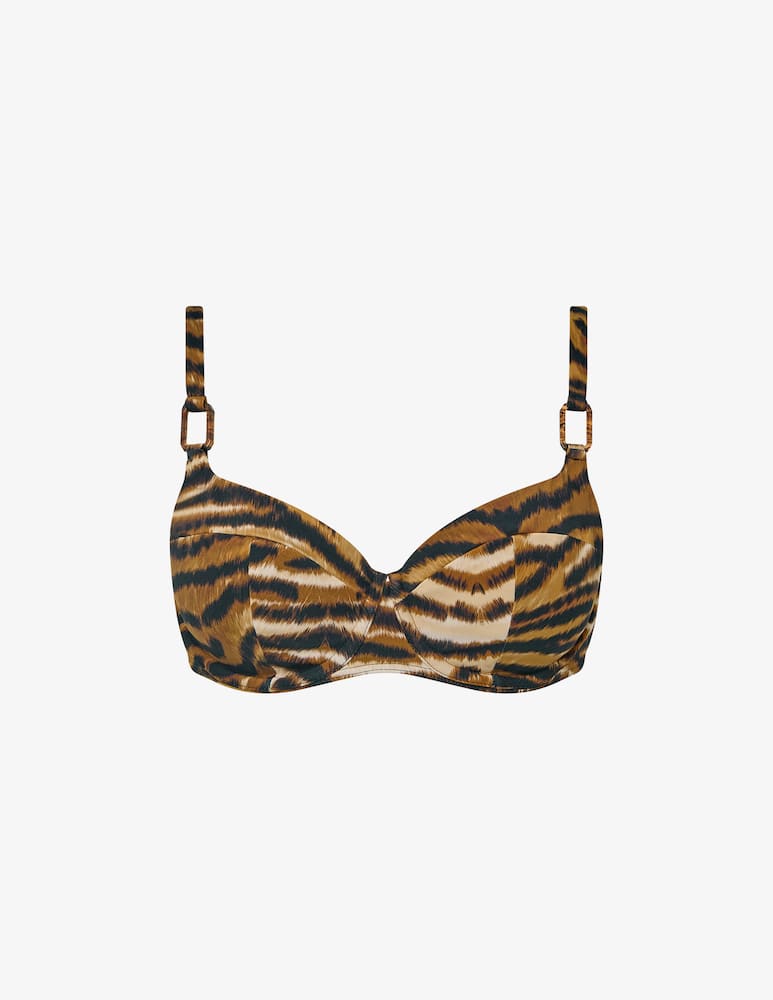 Chantelle Top bikini con ferretto stampa animalier - immagine 1 Chantelle Top bikini con ferretto stampa animalier - immagine 1