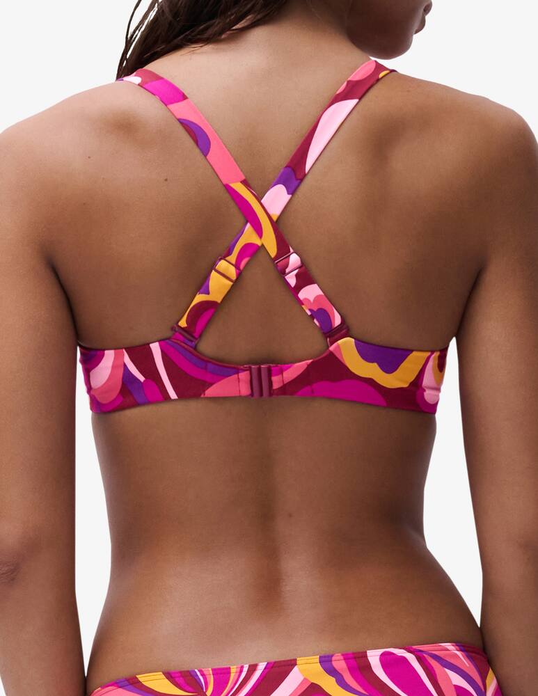 rinascente Chantelle Underwire patterned bikini top