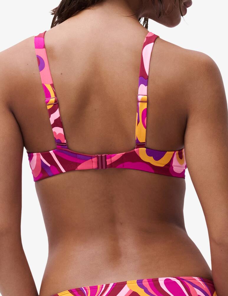 rinascente Chantelle Underwire patterned bikini top