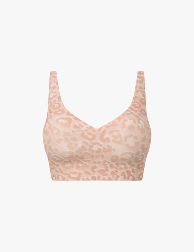 rinascente Chantelle Seamless leopard bralette