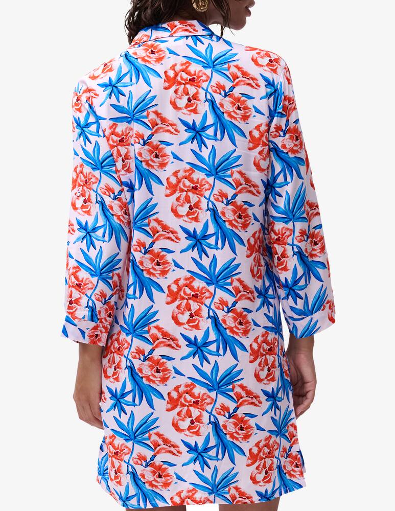 rinascente Chantelle Floral print shirt dress