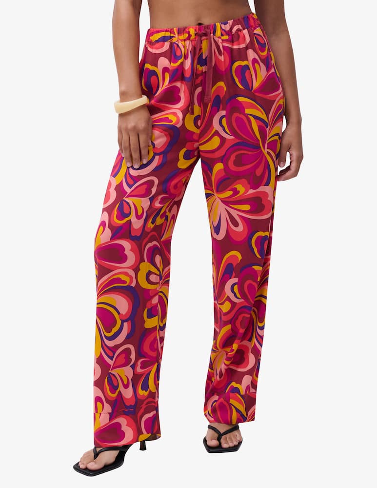 rinascente Chantelle Retro print trousers