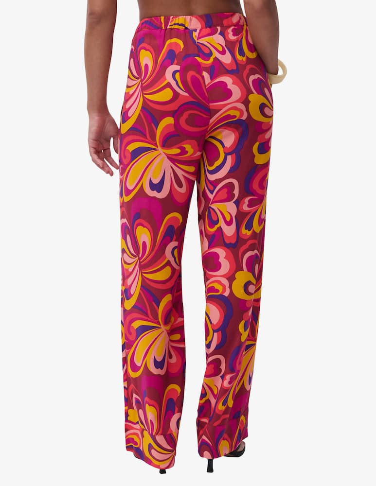 rinascente Chantelle Retro print trousers