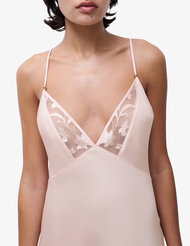 rinascente Chantelle Satin lace slip