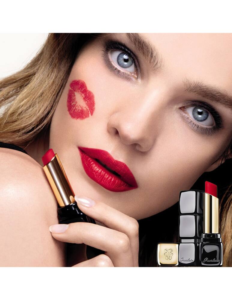 rinascente Guerlain KissKiss Tender Matte rossetto matte luminoso comfort 16 ore