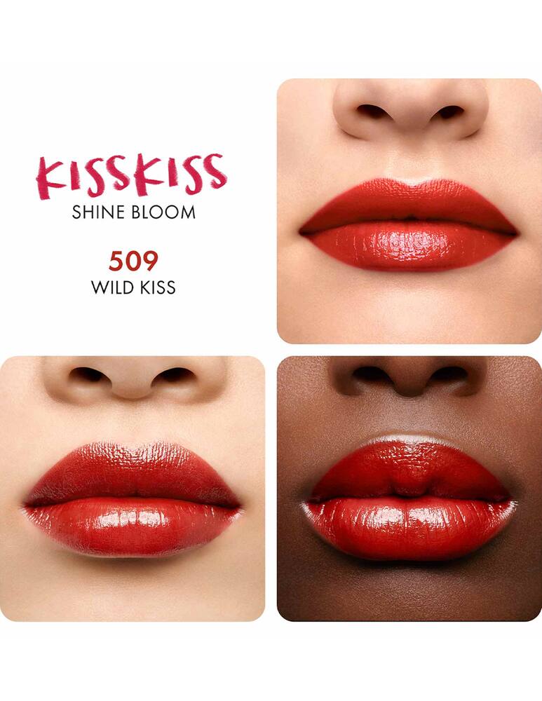 rinascente Guerlain KissKiss Shine Bloom rossetto brillante