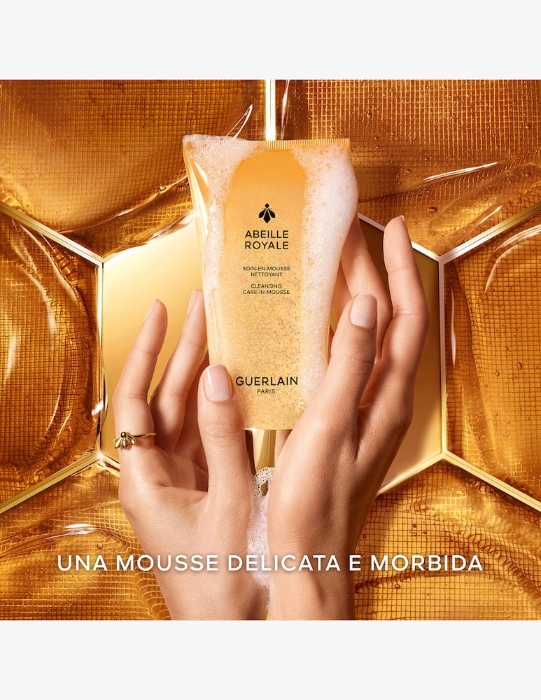 Guerlain Abeille Royale Cleansing Care-in-Mousse - immagine 4 Guerlain Abeille Royale Cleansing Care-in-Mousse - immagine 4