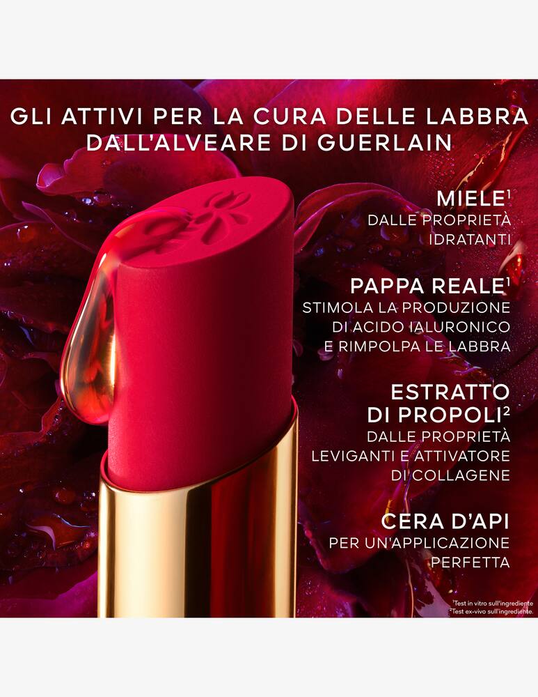 rinascente Guerlain KissKiss Honey Infused Intense Lipstick