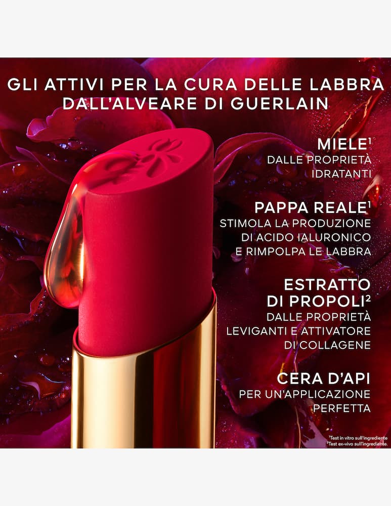 Guerlain KissKiss Honey Infused Intense Lipstick - picture 4 Guerlain KissKiss Honey Infused Intense Lipstick - picture 4