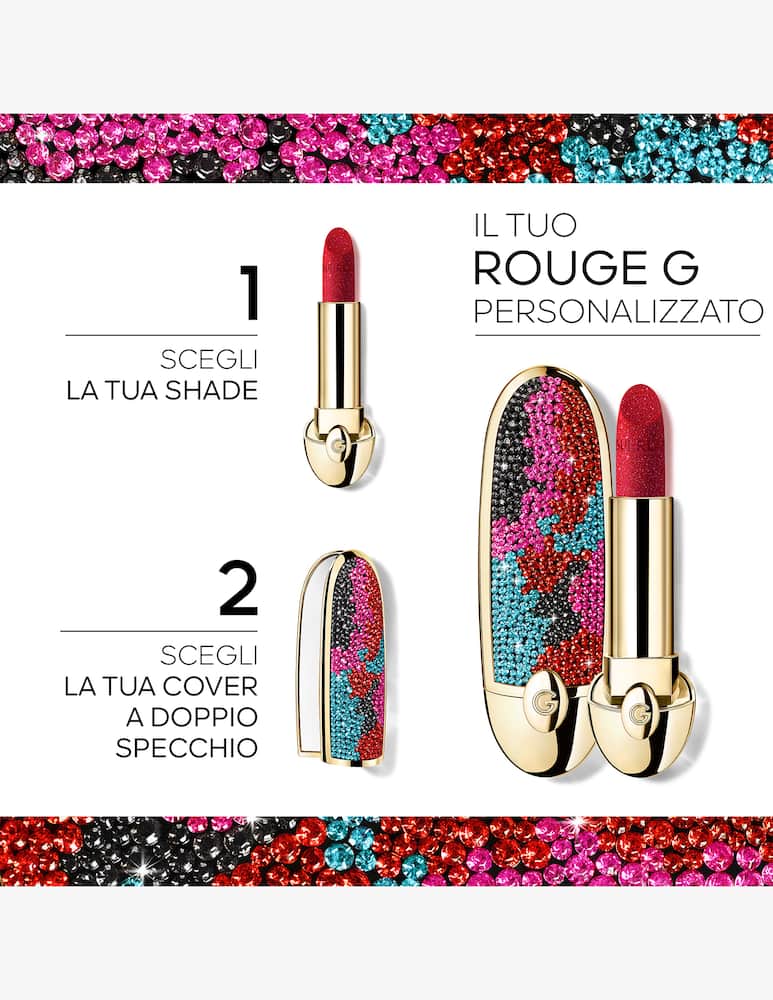 Guerlain Rouge G The Double Mirror Jewel Case - immagine 2 Guerlain Rouge G The Double Mirror Jewel Case - immagine 2