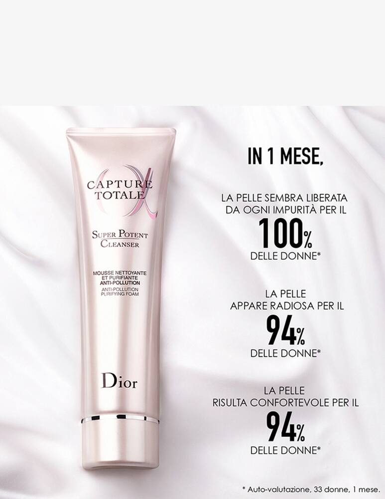 rinascente DIOR Capture Totale Super Potent Cleanser detergente viso