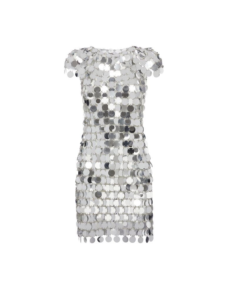 rinascente Rabanne Vestito Iconic Sparkle