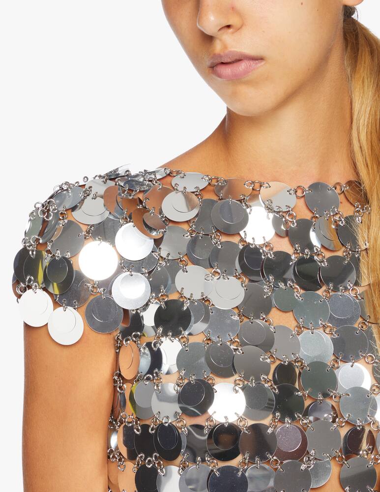 rinascente Rabanne Vestito Iconic Sparkle