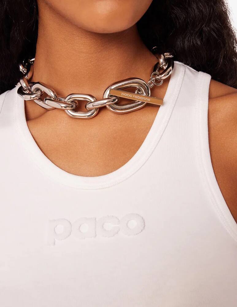 rinascente Rabanne XL Link necklace