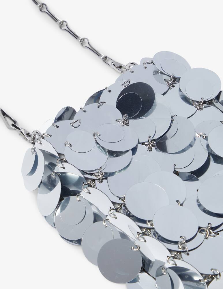 rinascente Rabanne Sparkle mini pailettes bag