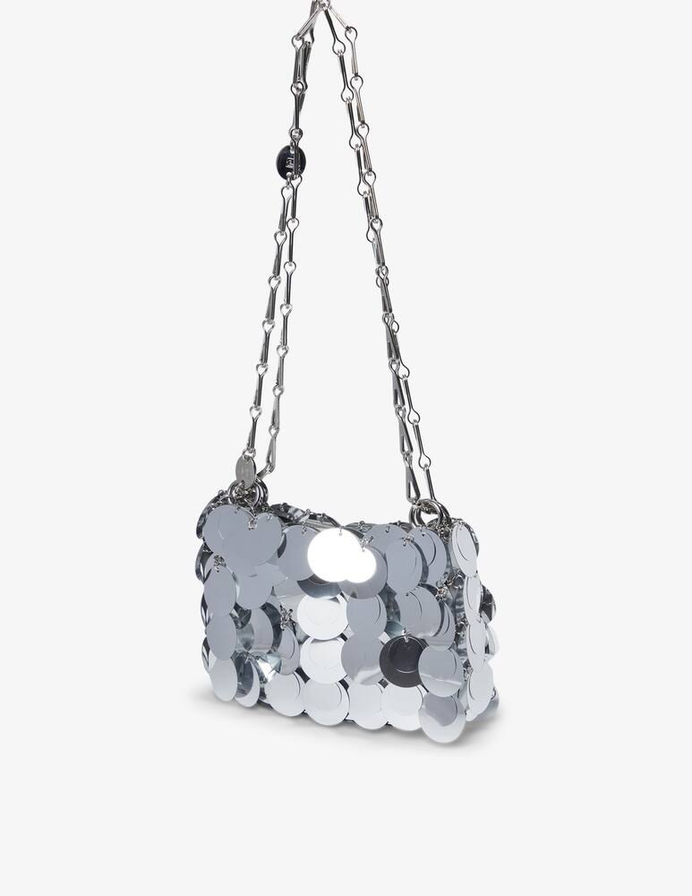 rinascente Rabanne Borsa scintillante in nano paillettes