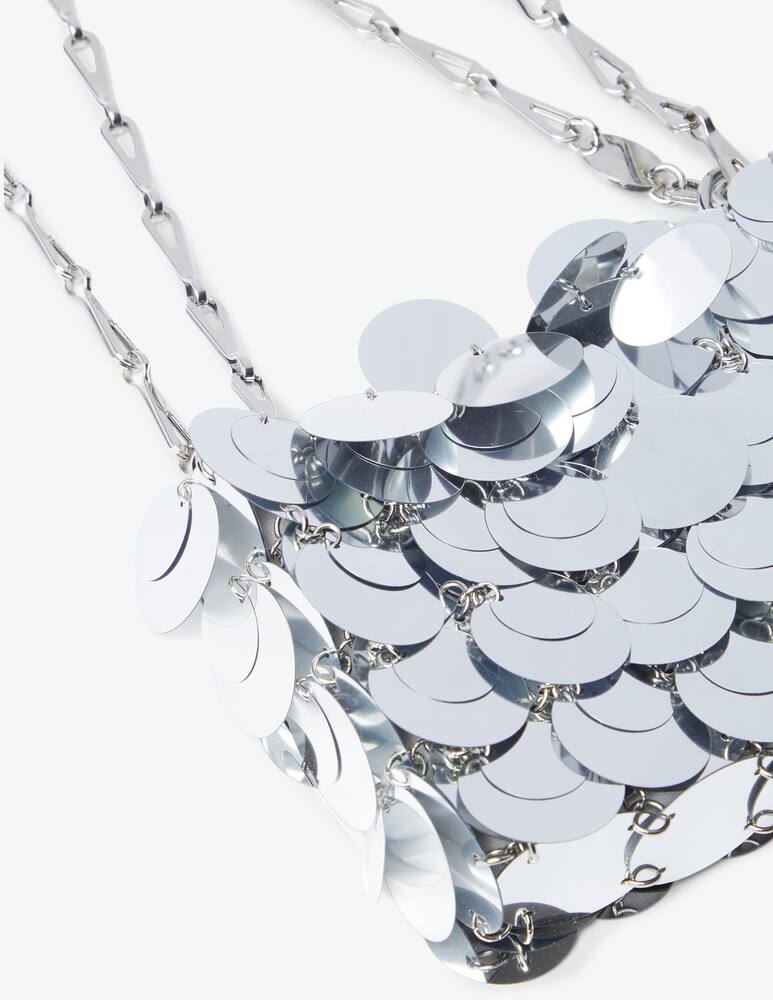 rinascente Rabanne Borsa scintillante in nano paillettes